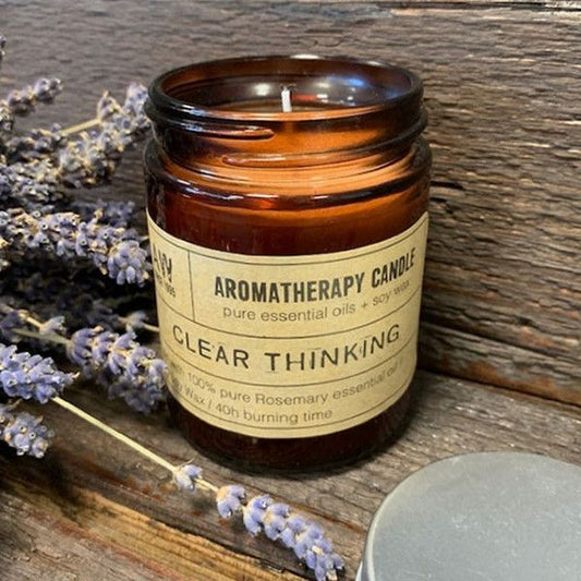 Aromatherapie Sojawachskerze 200g Klare Gedanken