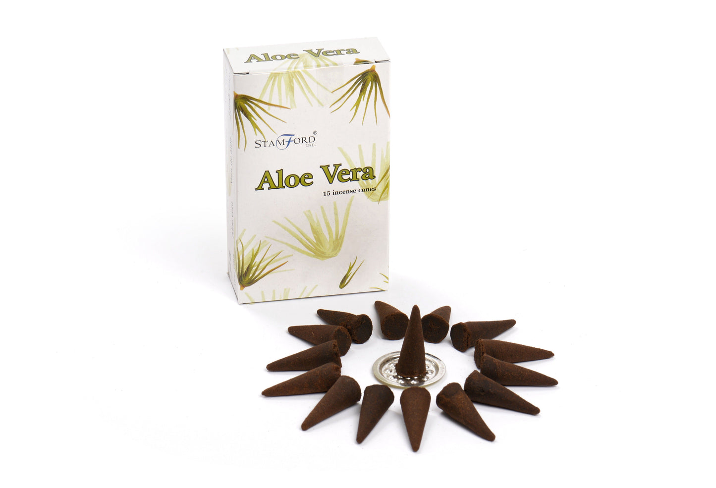 Aloe Vera Räucherkegel mit Erfrischendem Duft für Zuhause