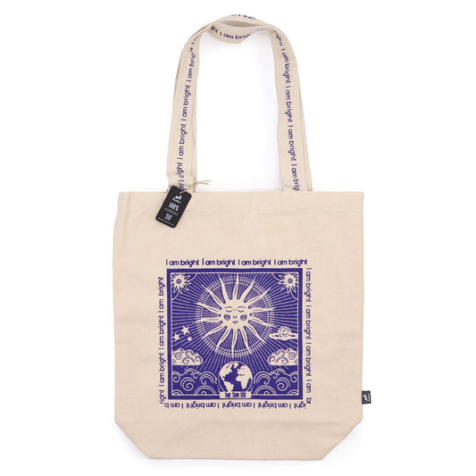 Hop Hare Tragetasche I Am Bright 10oz Baumwollcanvas