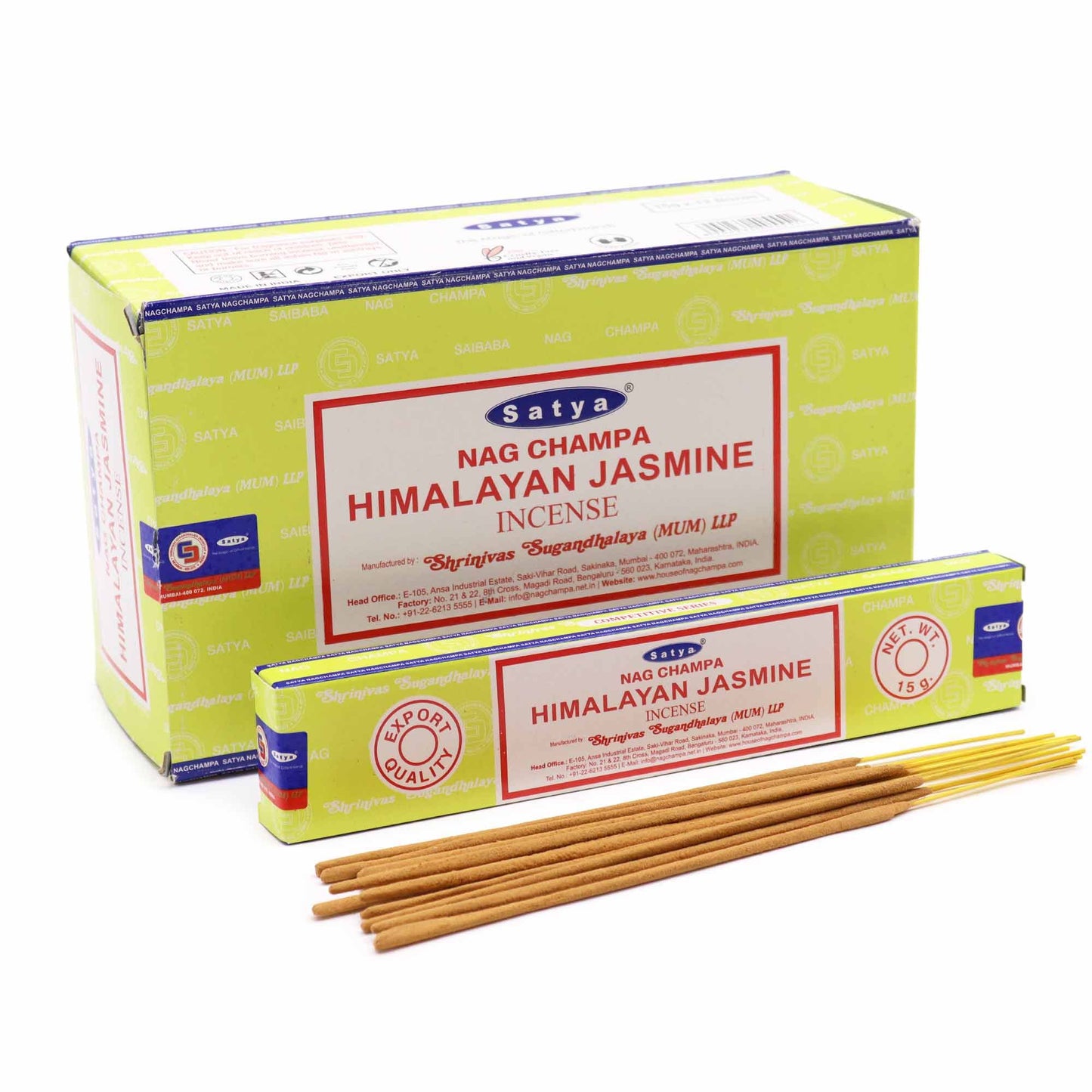Satya Räucherstäbchen 15g - Himalaya Jasmin