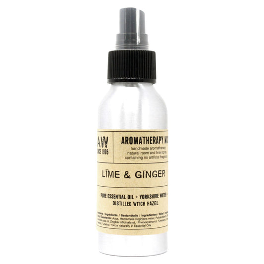 100ml Ätherisches Öl Spray - Limette und Ingwer