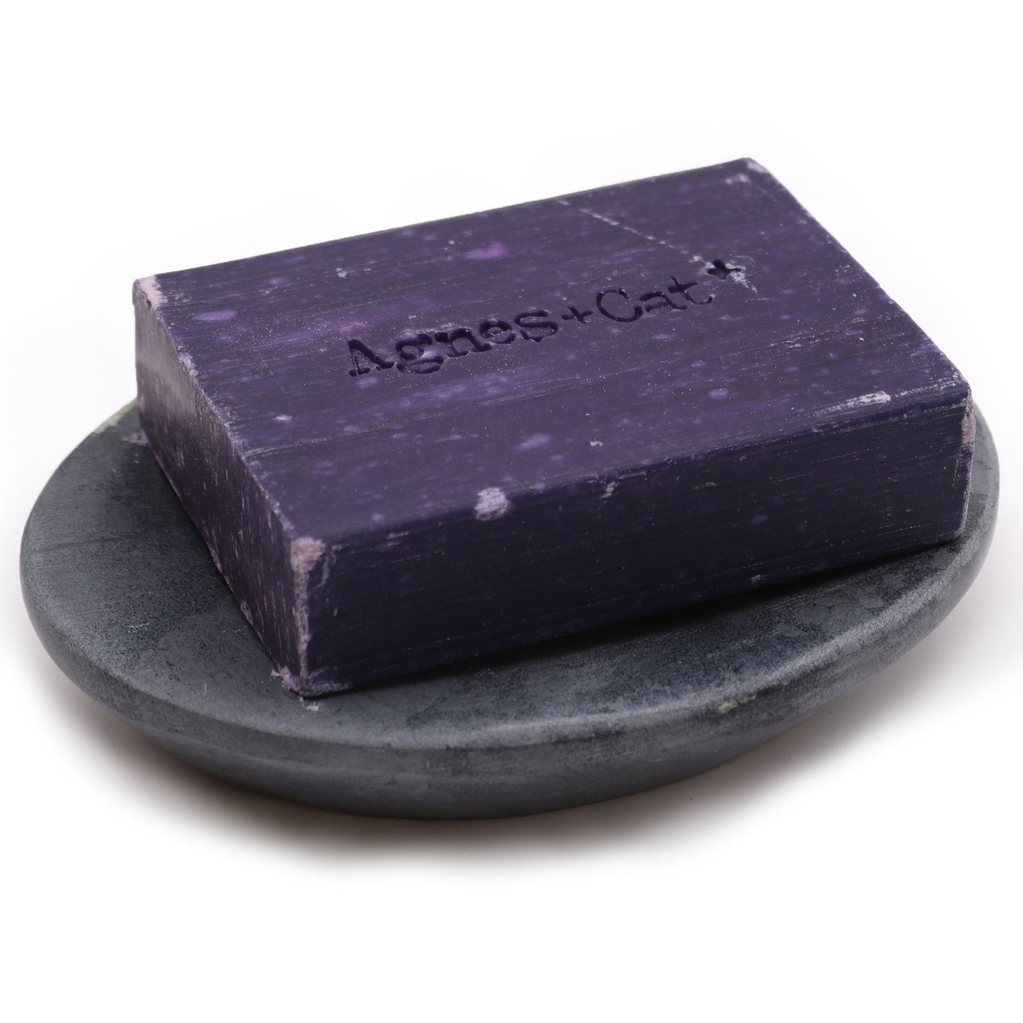 Grau Seifenstein Seifenschale 10x12cm Klassisch Oval