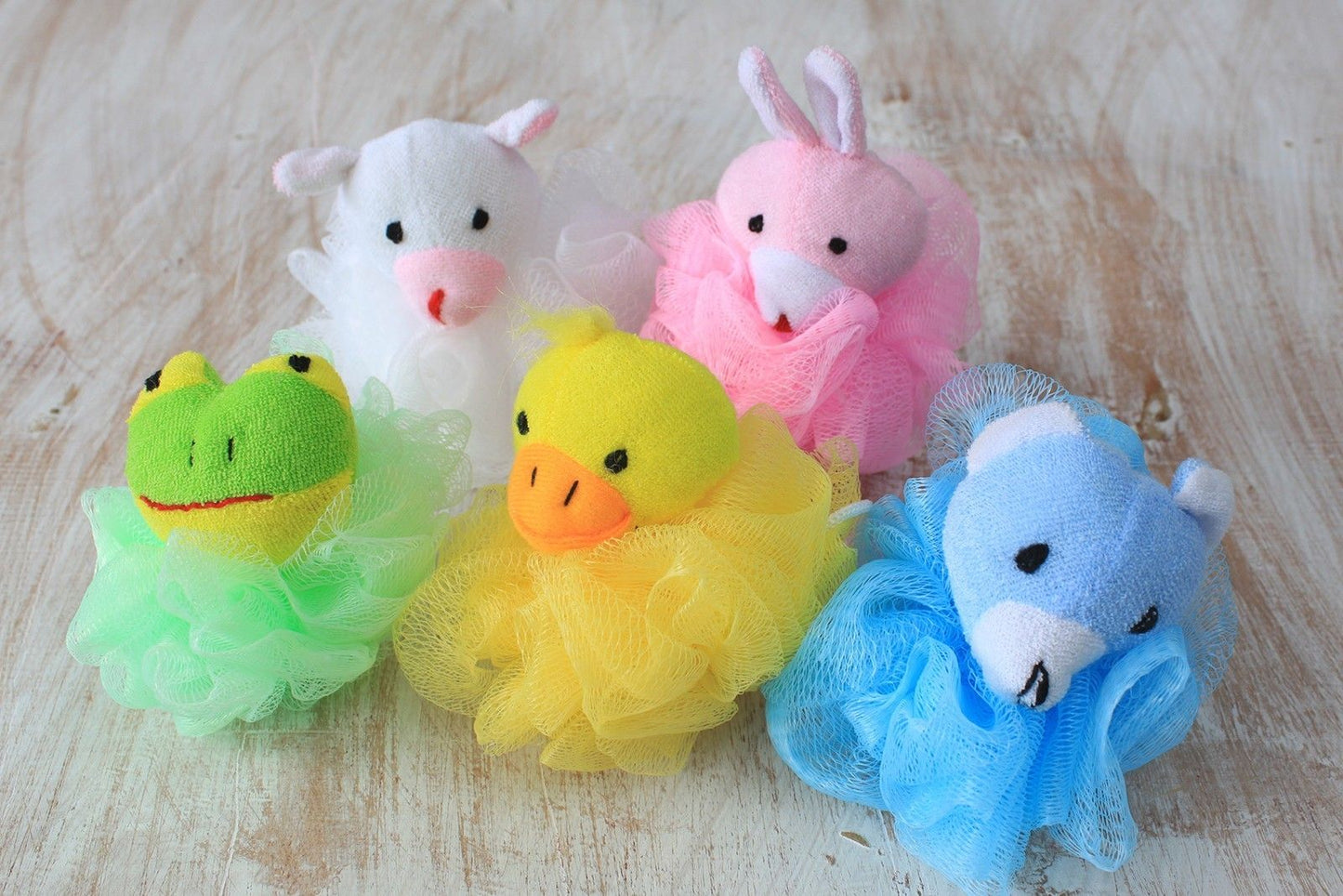 Baumwolle Tier Scrunchies 5 Assortiert In Displayröhre 27 Gramm