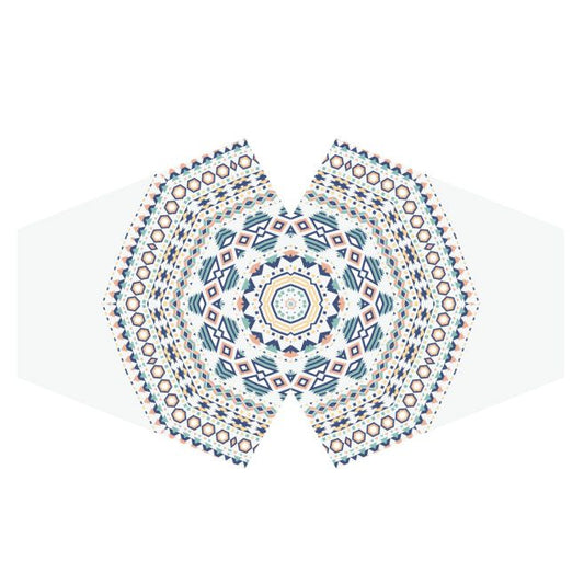 Wiederverwendbare Mode Gesichtsmaske Aztekisches Tribal Erwachsene