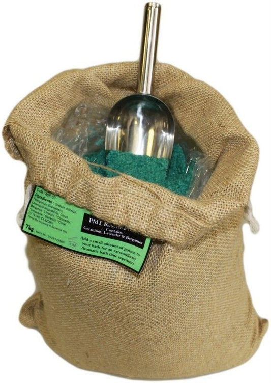 PMT Badezauber 7kg Jutesack Aromatherapie mit Lavendel Orange und Süßem Basilikum
