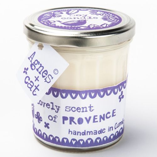 Marmeladenglas Kerze Provence
