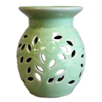 Blumiger Öl-Brenner - Limette