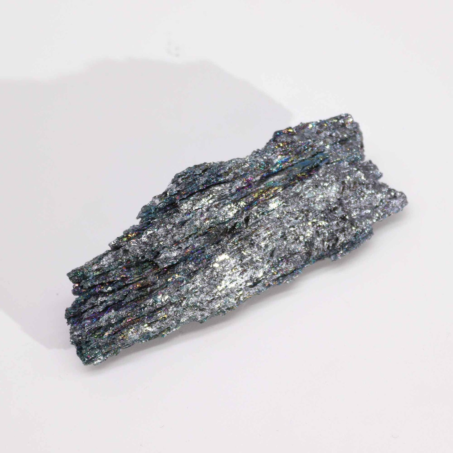 Verbessertes Natürliches Titan - Sieben Farb Chakra Stein (ca 40-80g 7-10cm)