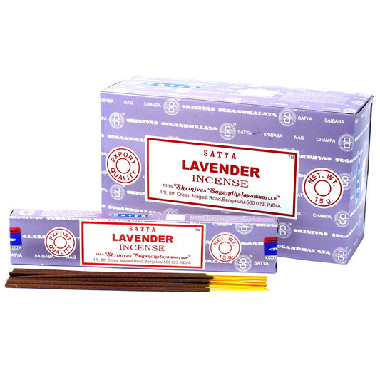 Satya Räucherstäbchen 15g Lavendel