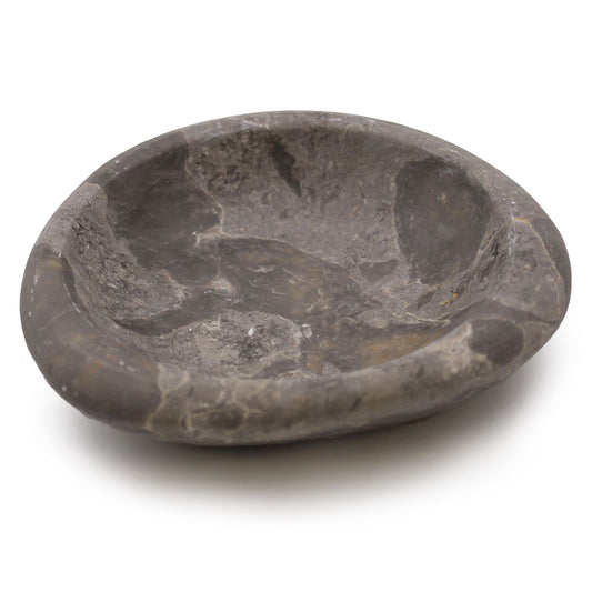 Tri-Oval Marmor Schale