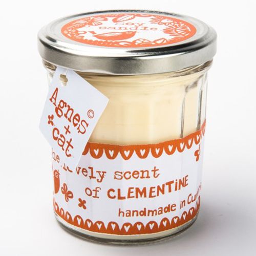 Marmeladenglas Kerze - Clementine