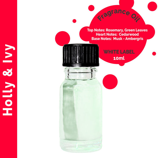 Holly Und Ivy Duftöl 10ml Weißes Etikett