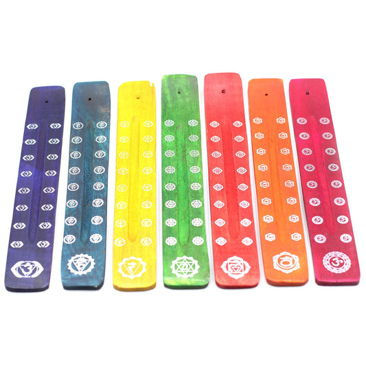 Chakra Räucherstäbchenhalter - 7 Designs