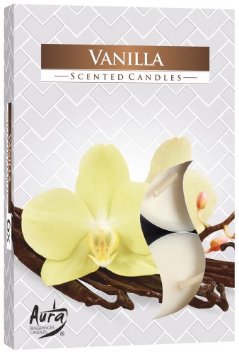 Set Aus 6 Duft Teelichtern Vanille