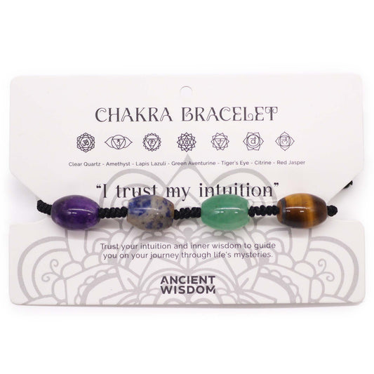 Chakra Schnurarmbänder Mit Perlen Aus Klarem Quarz Amethyst Lapislazuli Grüner Aventurin Tigerauge Citrin Und Roter Jaspis