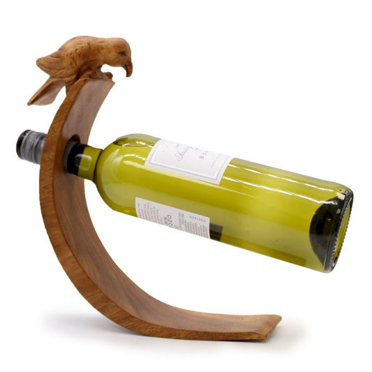 Balance Weinhalter Vogel aus Suarholz