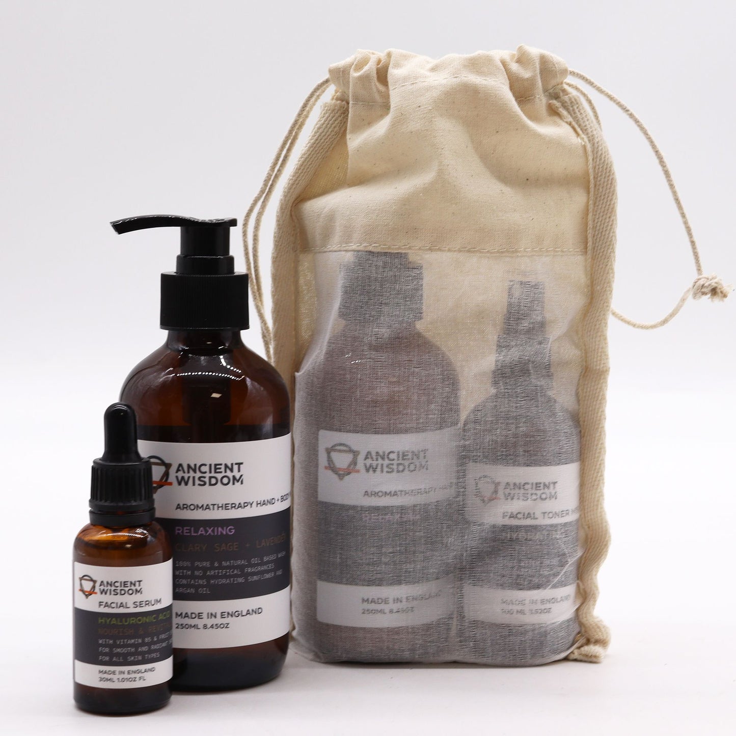 Große Baumwollfenstertasche 26x15cm