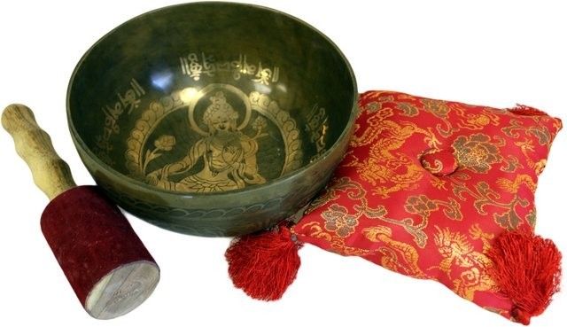 Messing Goldene Tara Spezial S'Bowl Set
