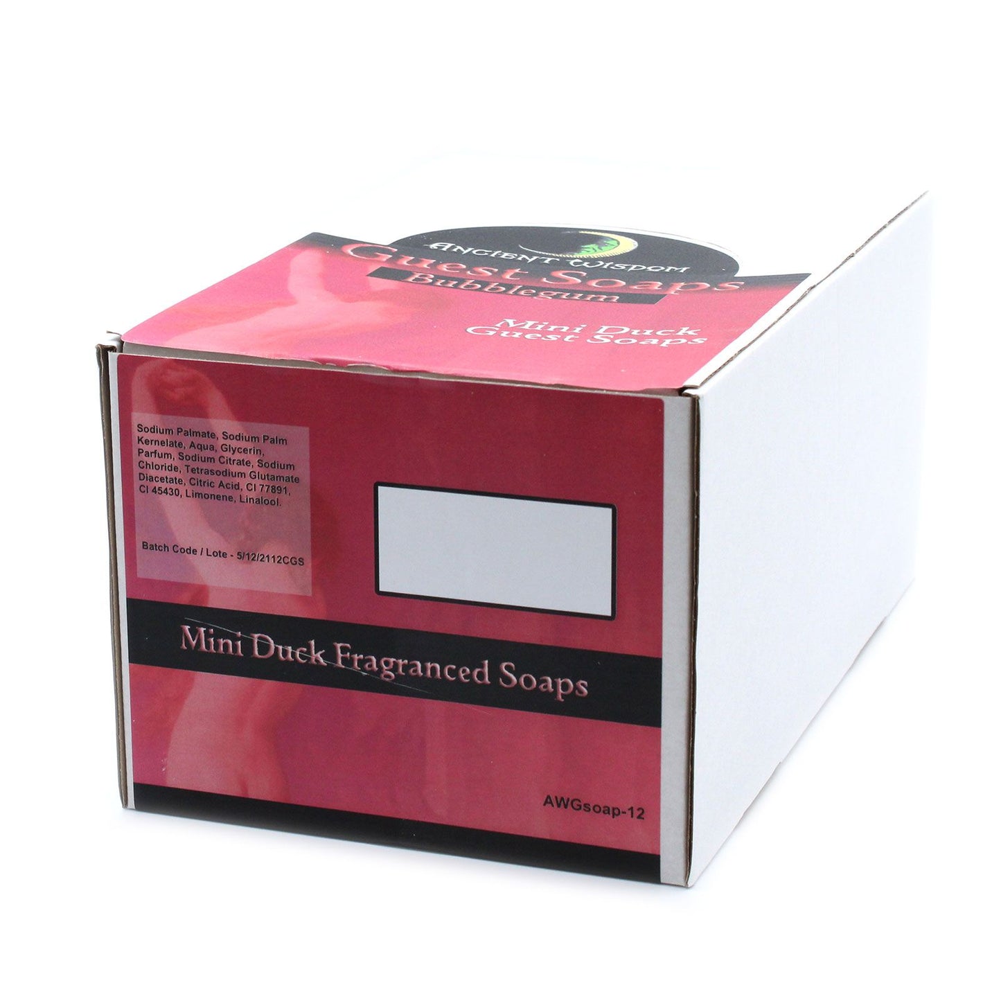 Rosa Ente Guest Seife - Kaugummi Duft