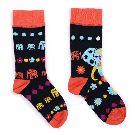 Hop Hare Bambus Socken Glücklicher Elefant 36-40