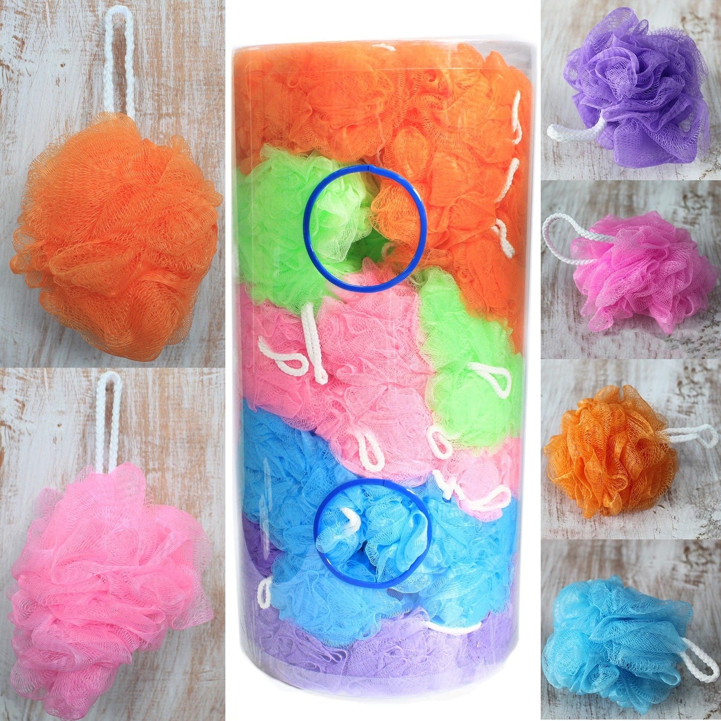 Klassische Scrunchies 5 Asst im Display Rohr 40g