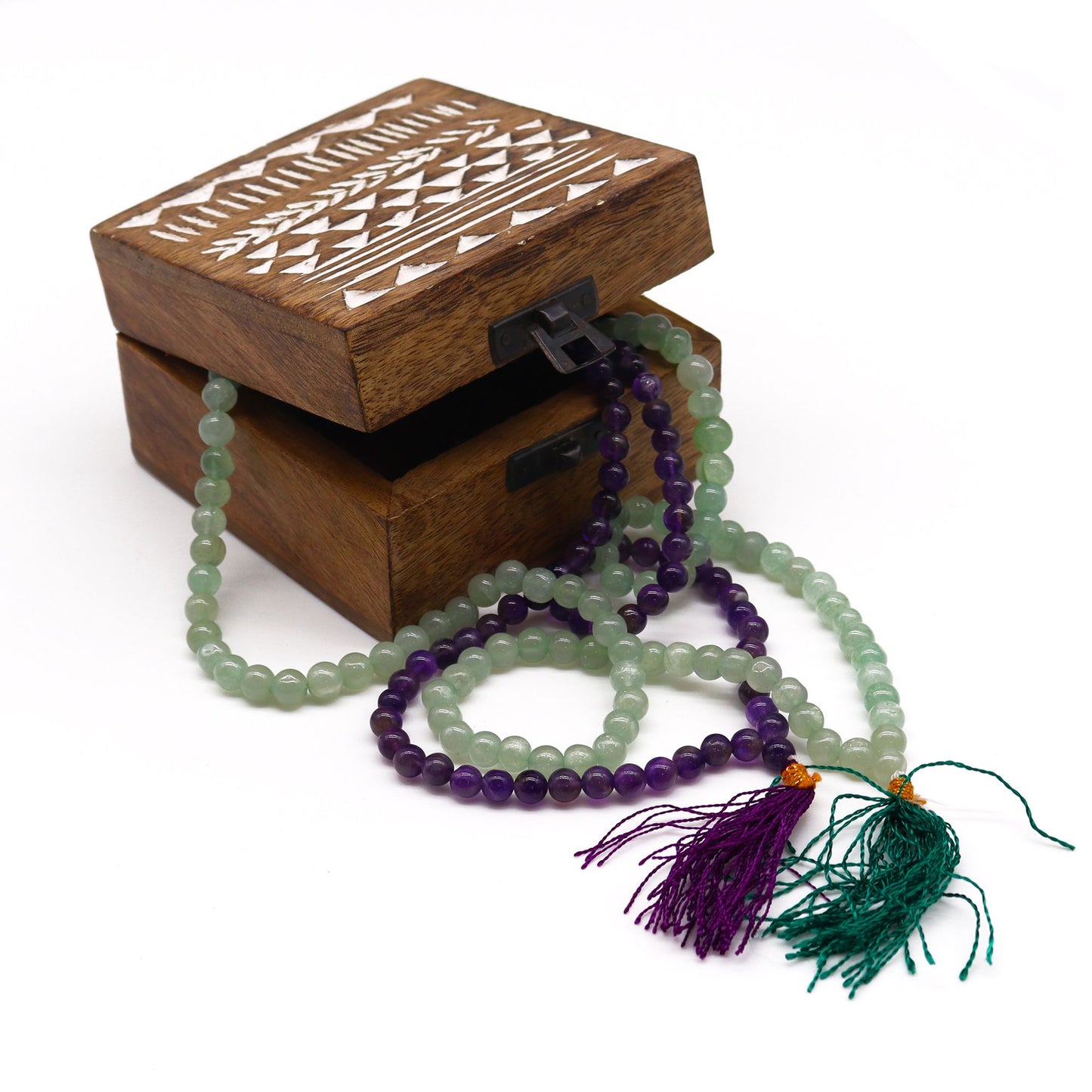 108 Perlen Mala - Amethyst