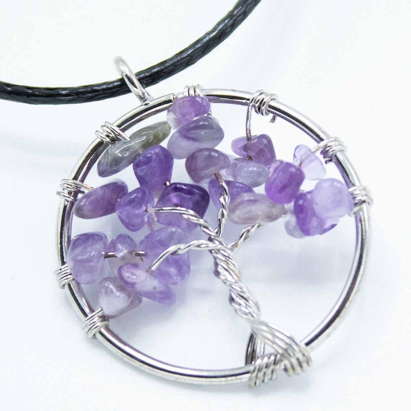 Baum Des Lebens Anhänger - Amethyst