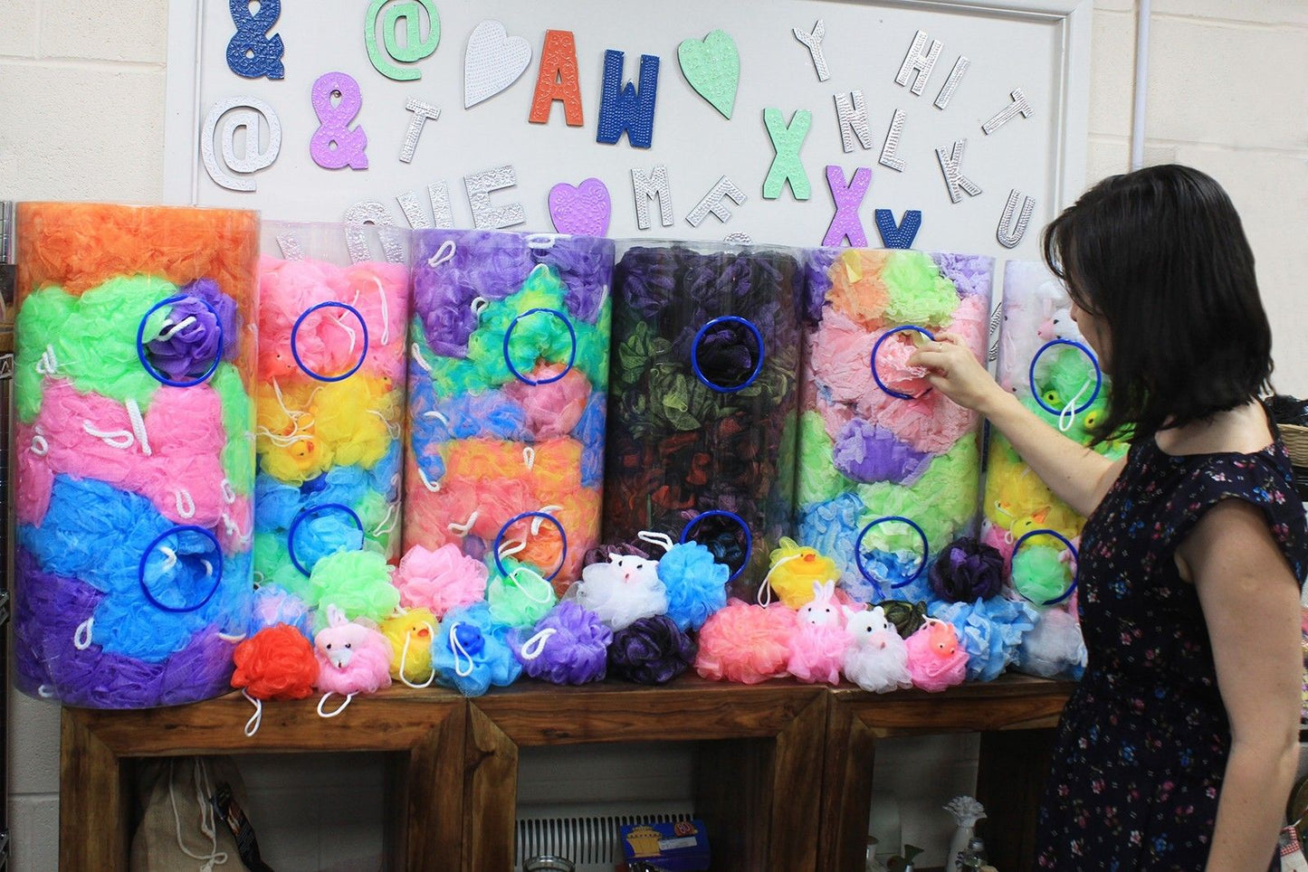 Quietschspielzeug Scrunchies 5 Stück Assortiert In Displaytube 30 Gramm