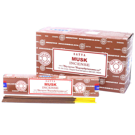 Satya Räucherstäbchen 15g - Moschus