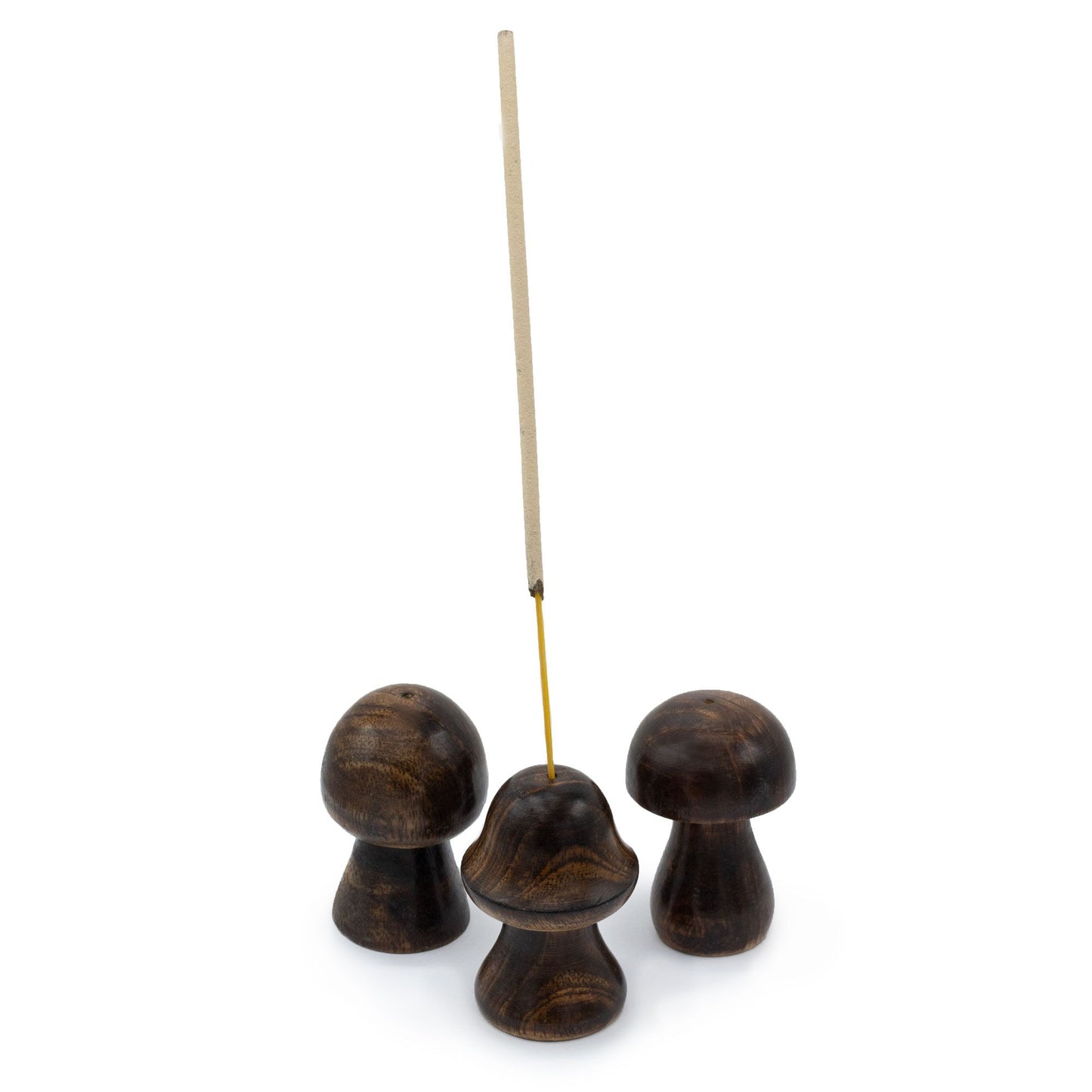 Set Mit 3 Mini Räuchermuscheln 8cm 7cm 6.5cm