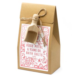 Packung Mit 500g Badesalz - Ylang Ylang Und Rosen Himalaya