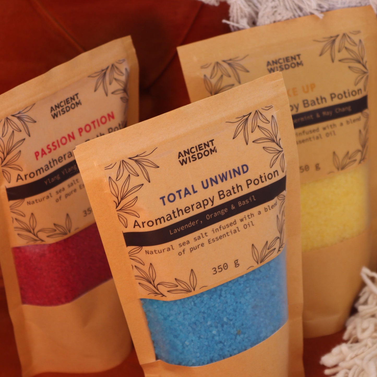 Aromatherapie Badekur in Krafttüte 350g - Schlafkopf