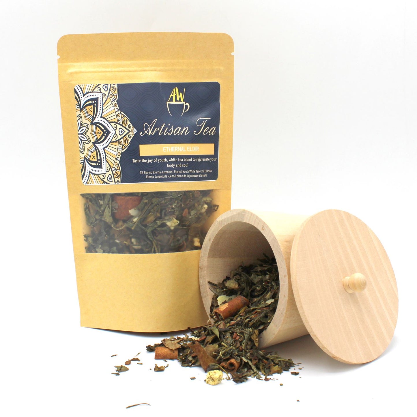 50g Ethernal Elixier Weißer Tee Sencha Pai Mu Tan