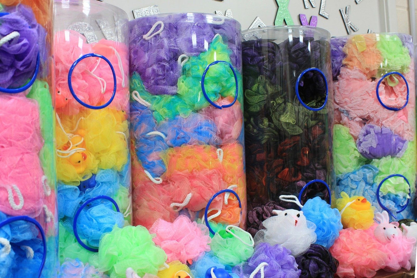 Klassische Scrunchies 5 Asst im Display Rohr 40g