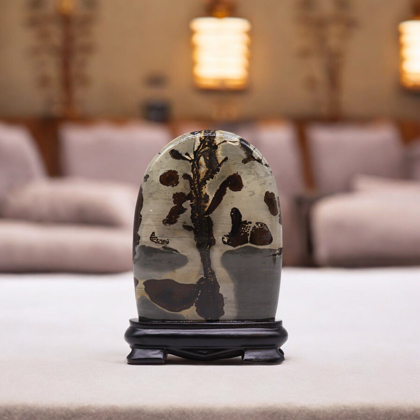 Guohua Bildsteine Bogen 145x110mm Ungefähr 140g