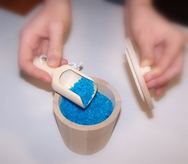 Mini Holzlöffel Für Badesalze Und Granulate 9 2 Cm