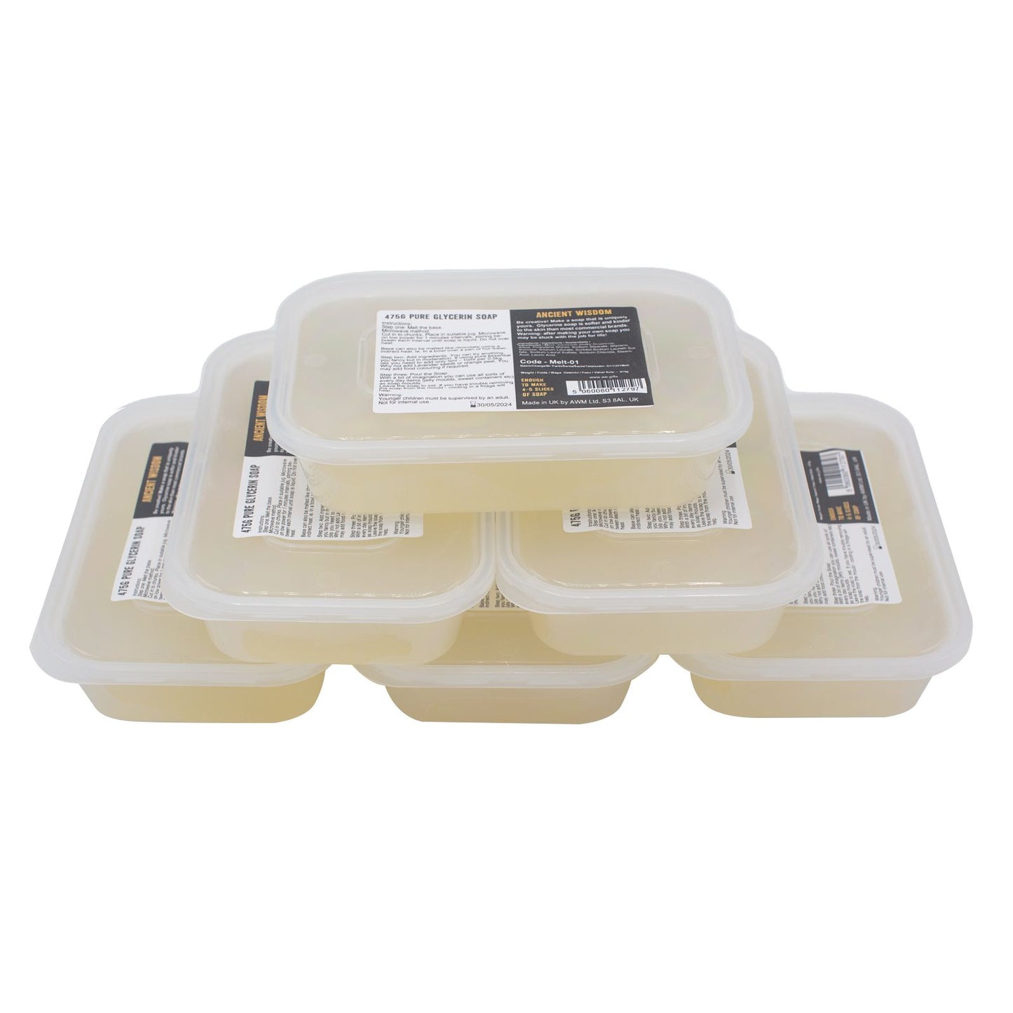 Melt und Pour 475g Seifenkit Selbstgemachte Seife Set
