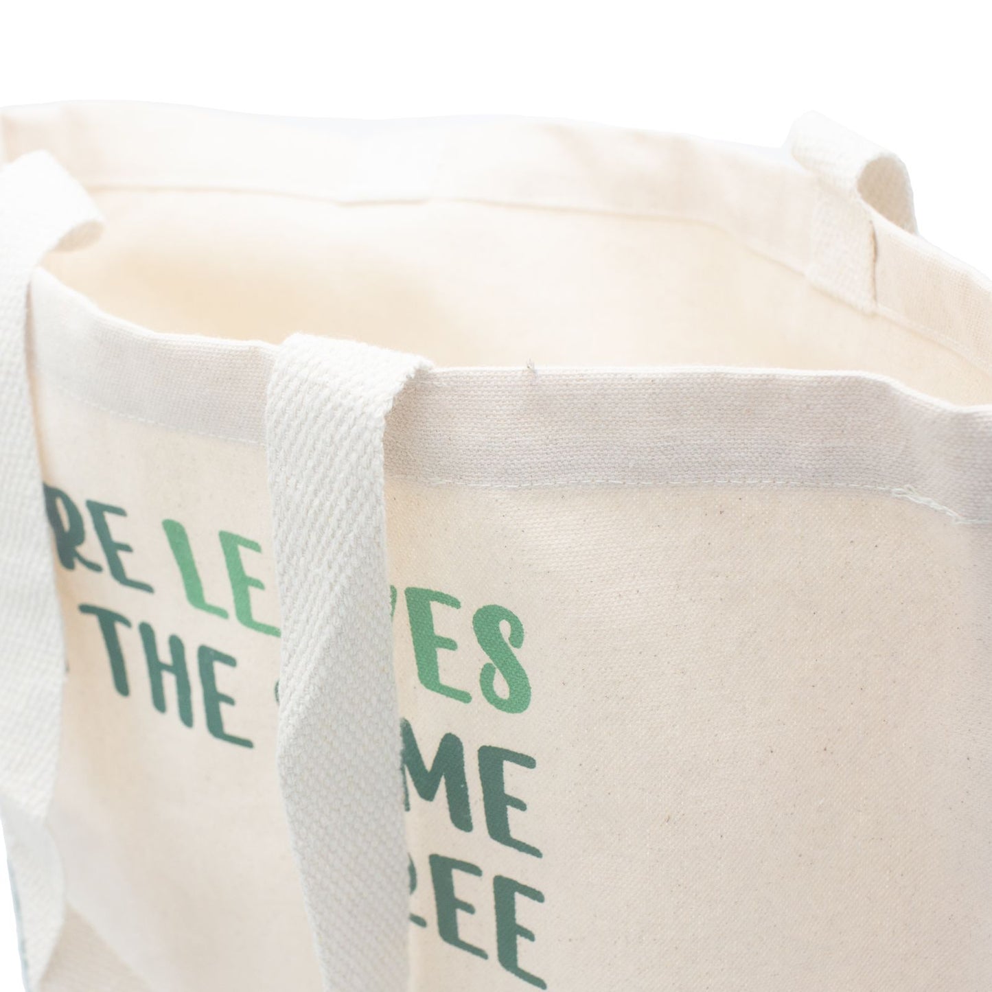 Bedruckte Baumwolltasche - Wir Sind Blätter - Natur