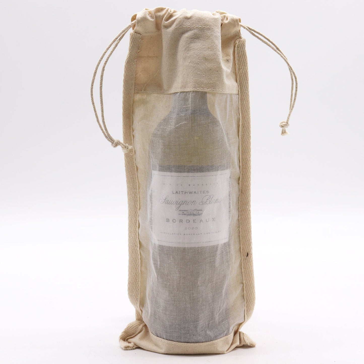 Langer Baumwollfensterbeutel 35x15cm