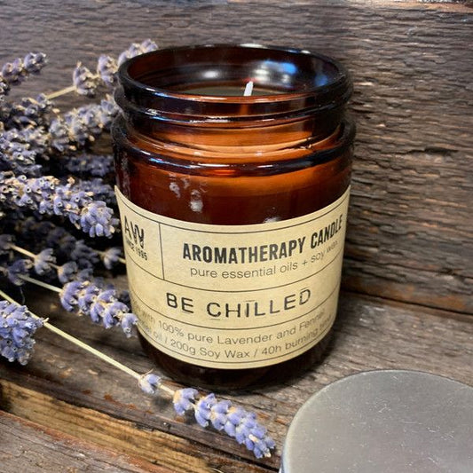Aromatherapie Sojawachskerze 200g - Be Chilled