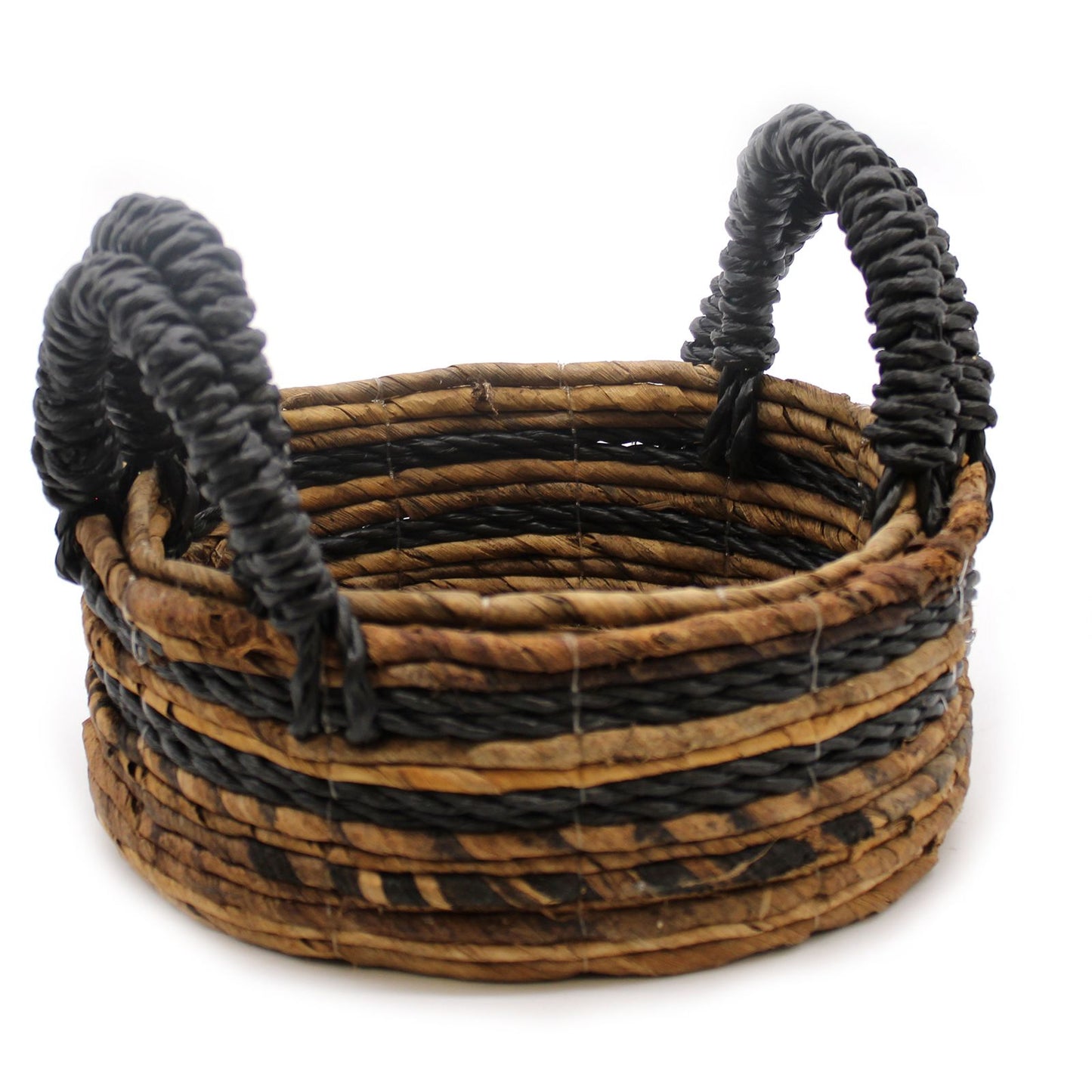 Bananenblatt Und Hitam Raffia Korb Set Mit 2 Stück
