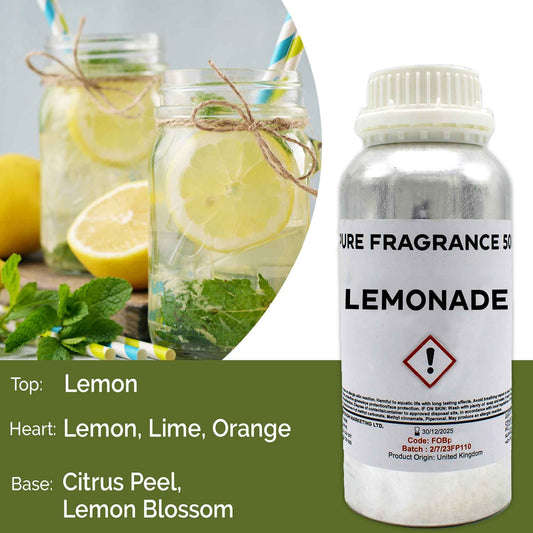 Zitronenlimonade Reine Duftöl 500ml