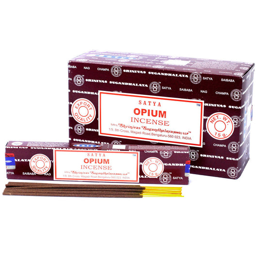 Satya Räucherstäbchen 15g Opium