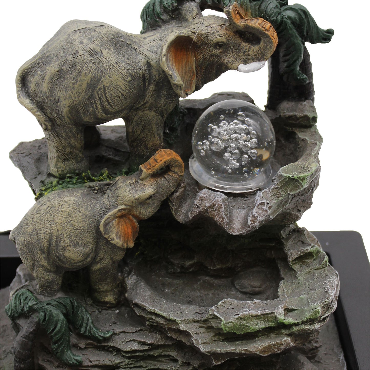 Tischwasserfall Elefantenfamilie 30cm
