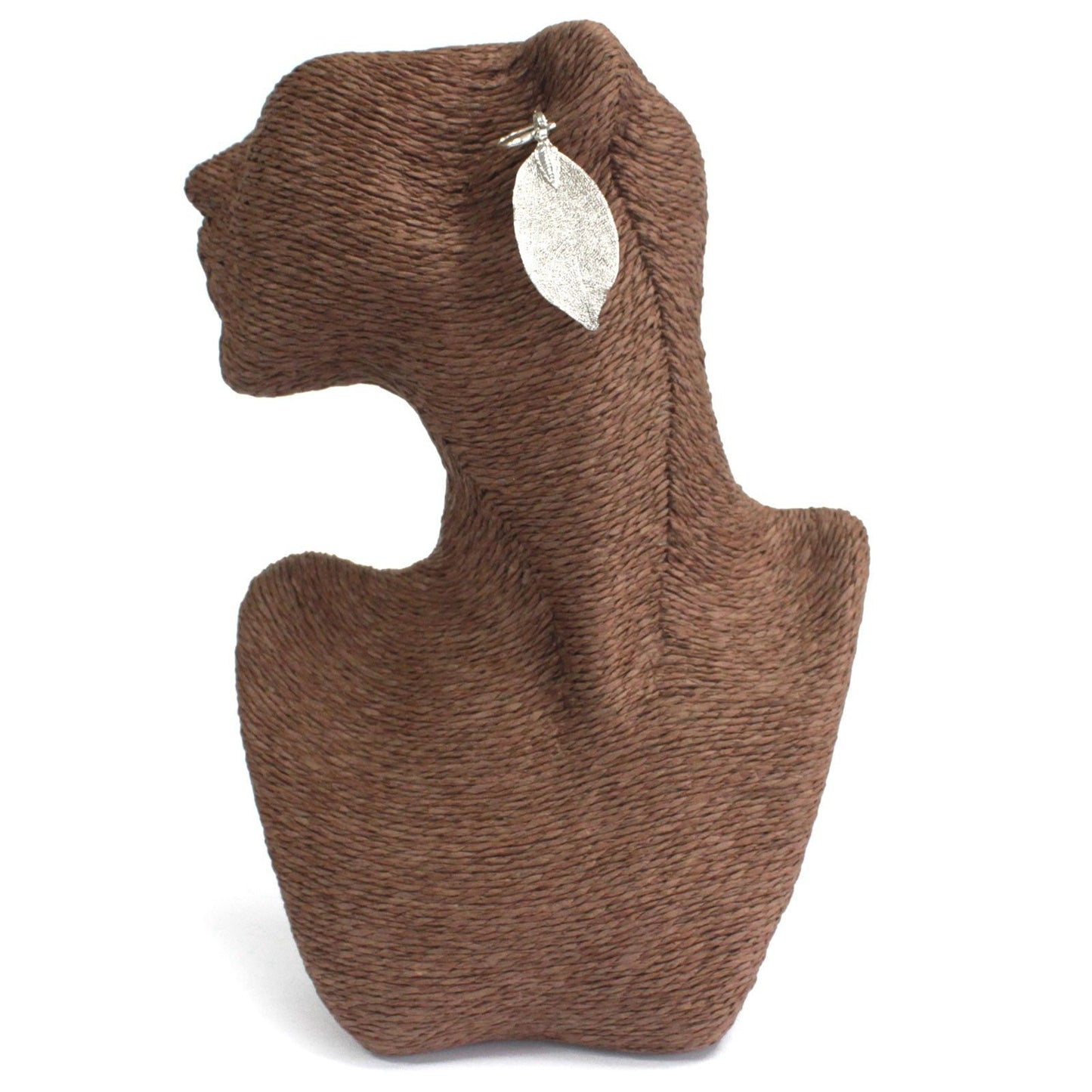 Ohrringe - Mutiges Blatt - Silber