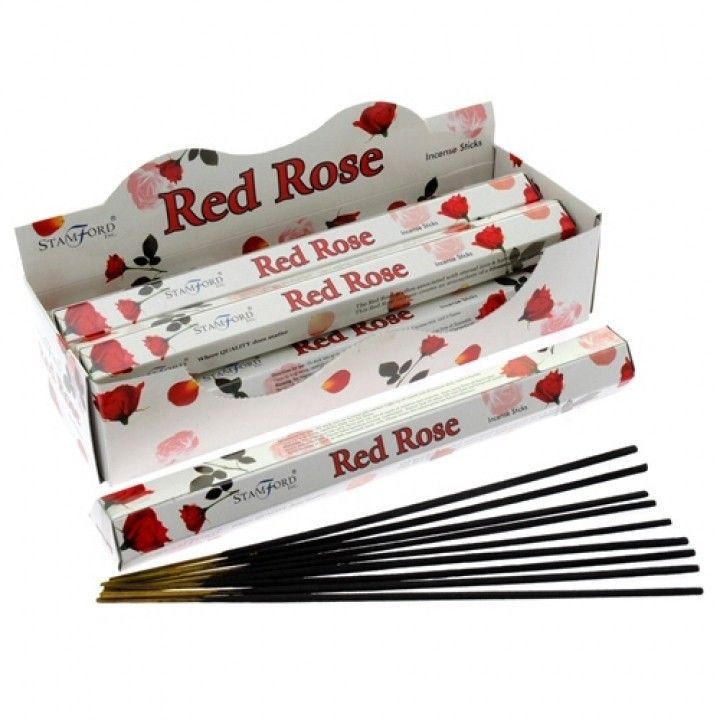 Rote Rose Premium Räucherstäbchen