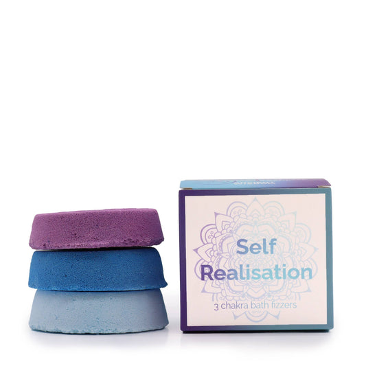 Chakra Badebombe Kleine Box Selbstverwirklichung