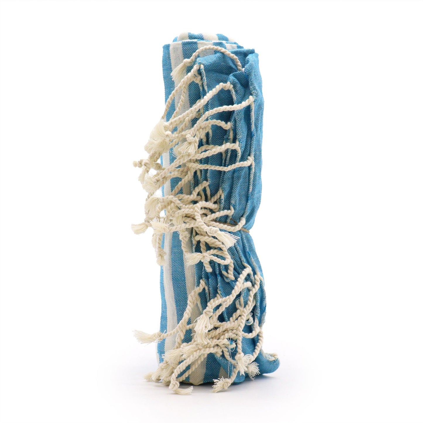 Baumwoll Pareo Wurf 100x180 cm Himmelblau