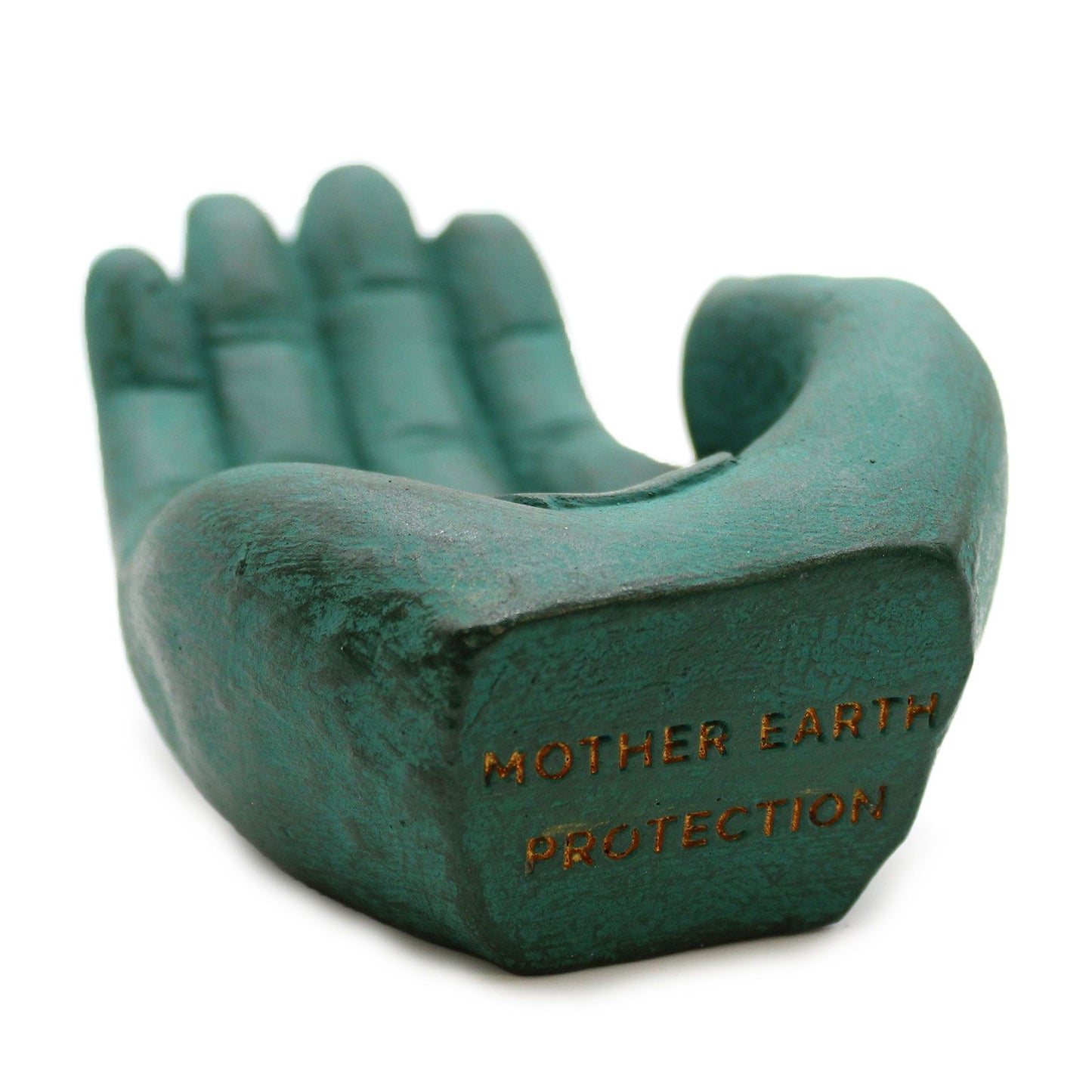 Hand Räuchergefäß - Erde Schutz Grün