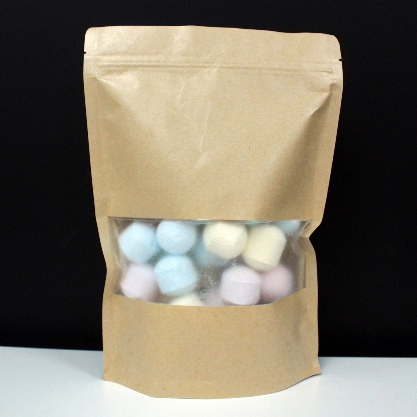 10er Set Kraft Fensterbeutel 18x26 cm Hochwertige Verpackung Für Lebensmittel und Geschenke